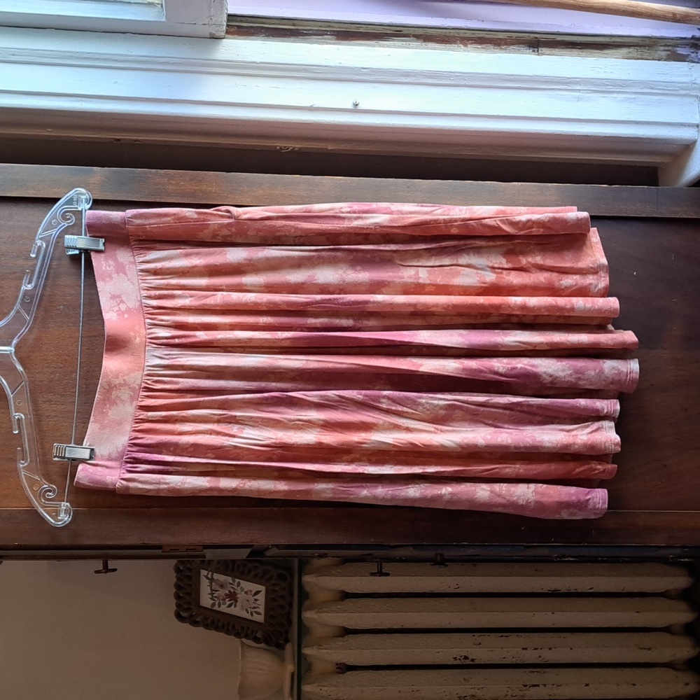 Torrid Woman's Size 00 Rust Color Tye Dye Button … - image 4